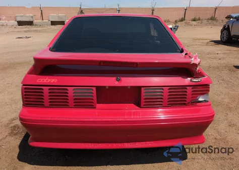 1991 Ford Mustang Gt from USA, damaged, VIN 1FACP42E9MF137567